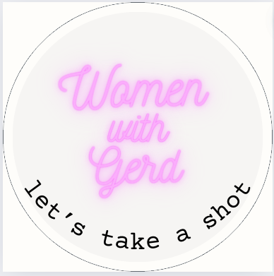Women with GERD Illustration